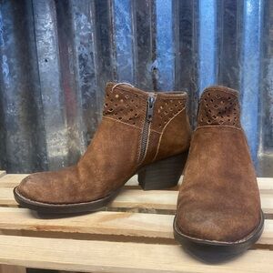 Born Leather Booties